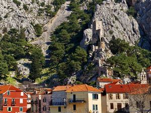 Ferienwohnung für 3 Personen (35 m²) in Omiš