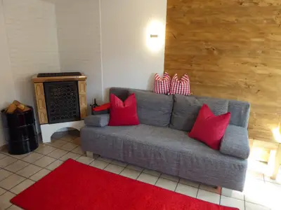 Couch in der Wohnküche