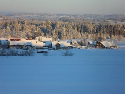 So schön ist es bei uns im Winter.