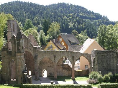 Ruine des früheren Prämonstratenser-Klosters in Oppenau-Allerheiligen