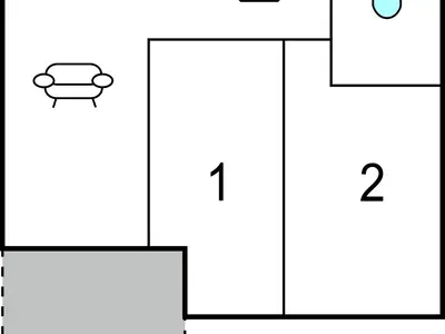 Ferienwohnung für 6 Personen (50 m²) in Oropesa del Mar 1/10