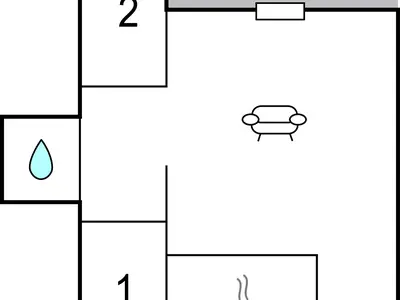 Ferienwohnung für 6 Personen (55 m²) in Oropesa del Mar 1/10