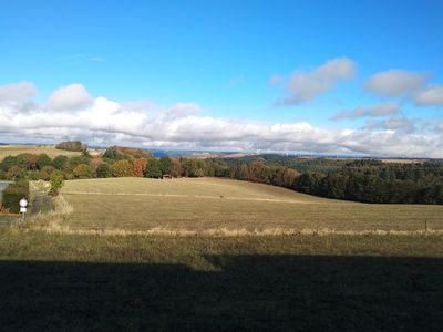 Fernsicht im Herbst