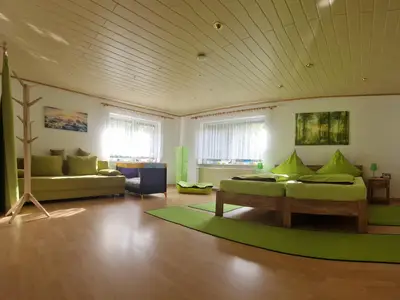 Panoramafoto Schlafraum