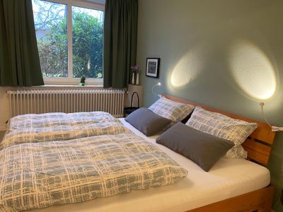 Das vollkommen renovierte Schlafzimmer