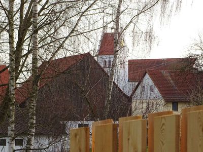 Blick auf die Kirche