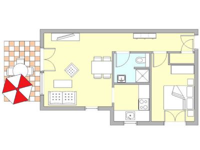 Ferienwohnung für 4 Personen (58 m²) in Ostseebad Kühlungsborn 8/8