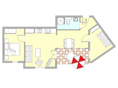 Ferienwohnung für 4 Personen (55 m²) in Ostseebad Kühlungsborn 10/10