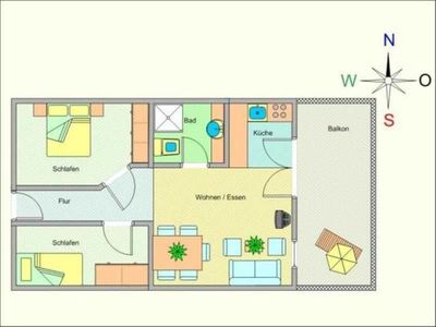 Ferienwohnung für 4 Personen (58 m²) in Ostseebad Kühlungsborn 2/10