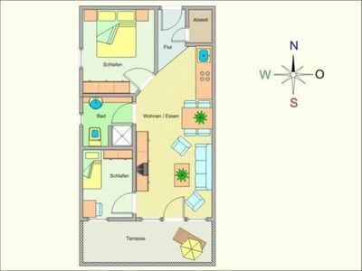 Ferienwohnung für 4 Personen (55 m²) in Ostseebad Kühlungsborn 6/10