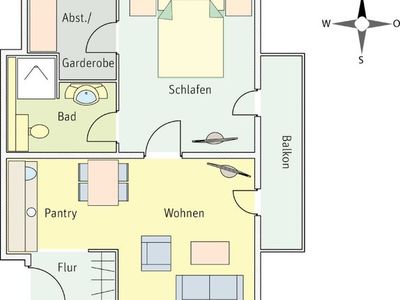 Ferienwohnung für 4 Personen (50 m²) in Ostseebad Kühlungsborn 10/10