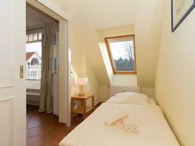 Schlafzimmer mit Einzelbett