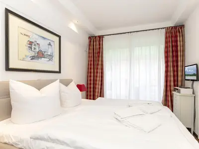 Schlafzimmer mit Doppelbett Schlafzimmer mit Doppelbett