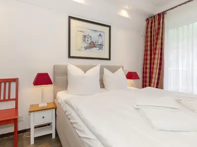 Schlafzimmer mit Doppelbett Schlafzimmer mit Doppelbett