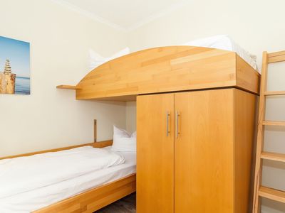 Schlafzimmer mit Etagenbett