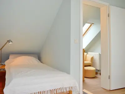 Schlafzimmer mit Einzelbett