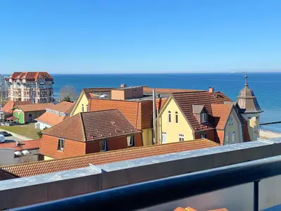 Ausblick vom Balkon