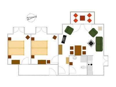 Ferienwohnung für 4 Personen (56 m²) in Ostseebad Kühlungsborn 8/8