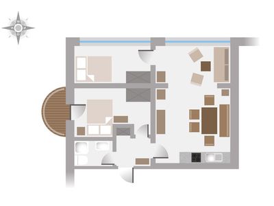 Ferienwohnung für 6 Personen (65 m²) in Ostseebad Kühlungsborn 10/10