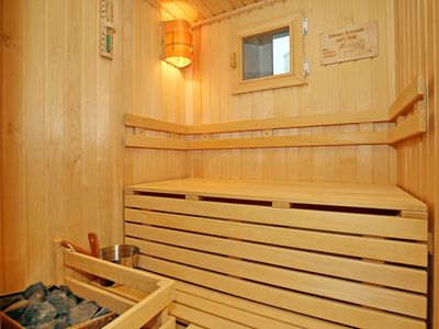 Sauna im Badezimmer