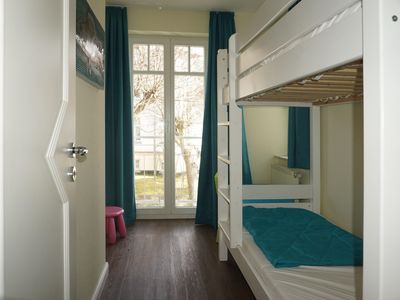 zweites Schlafzimmer mit Etagenbett