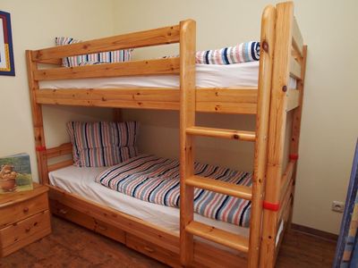 2. Schlafzimmer mit Etagenbett