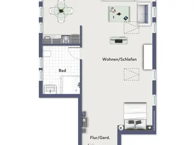 Grundriss 1. Obergeschoss