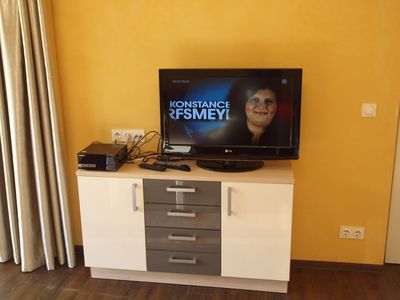 Wohnzimmer mit TV