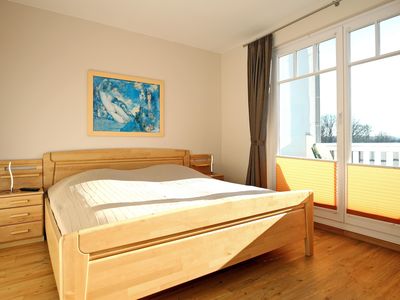 Schlafzimmer mit Doppelbett