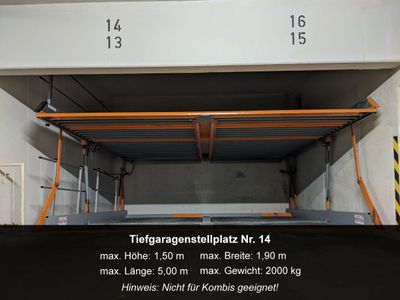 Tiefgaragenstellplatz