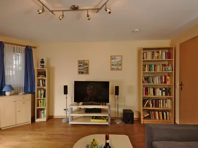 Wohnzimmer mit TV