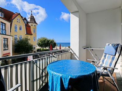 Balkon mit West-Ausrichtung