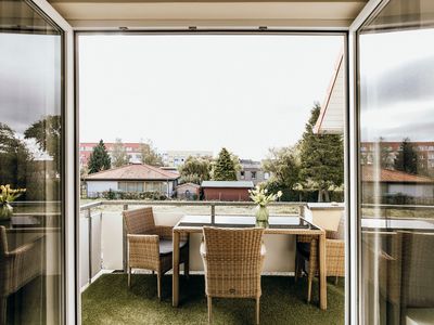 Balkon mit Süd-Ausrichtung