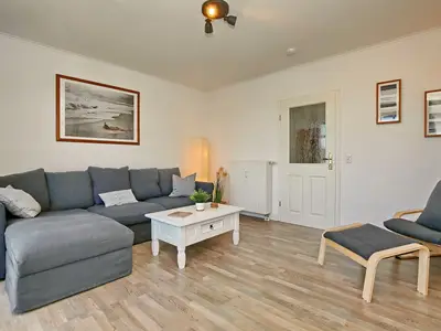 Wohnzimmer mit Schlafcouch