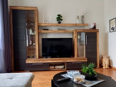 Wohnzimmer mit TV