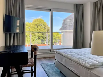 Blick ins Schlafzimmer Blick ins Schlafzimmer