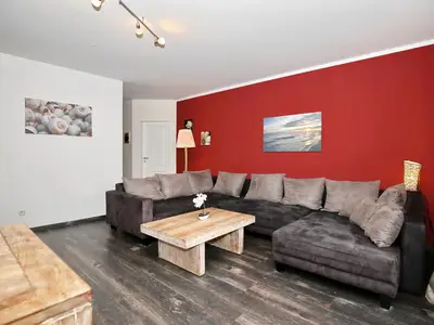 Wohnzimmer mit Sitzecke