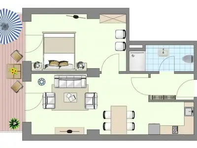 Ferienwohnung für 2 Personen (49 m²) in Ostseebad Kühlungsborn 10/10
