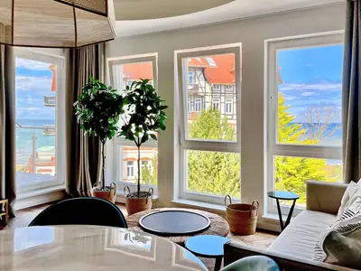 Wohnbereich mit Meerblick Wohnbereich mit Meerblick