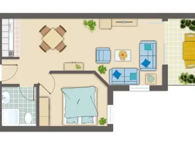 Ferienwohnung für 4 Personen (40 m²) in Ostseebad Kühlungsborn 9/10