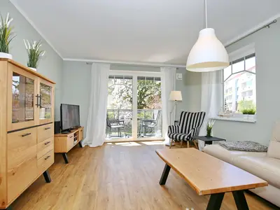 Blick in das Wohnzimmer