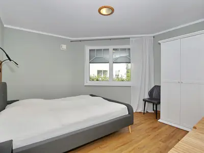 Zweites Schlafzimmer mit Doppelbett