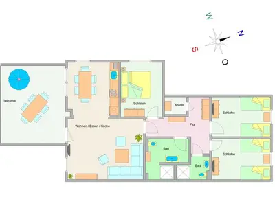 Ferienwohnung für 6 Personen (87 m²) in Ostseebad Kühlungsborn 2/10