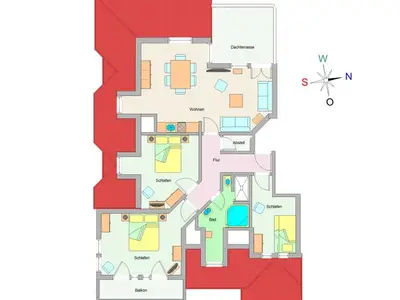 Ferienwohnung für 6 Personen (93 m²) in Ostseebad Kühlungsborn 3/10