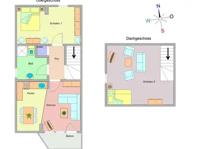 Ferienwohnung für 4 Personen (63 m²) in Ostseebad Kühlungsborn 3/10