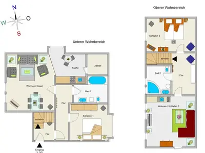 Ferienwohnung für 6 Personen (98 m²) in Ostseebad Kühlungsborn 3/10
