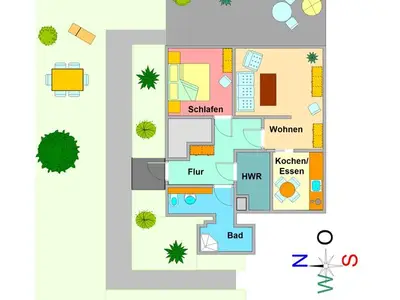 Ferienwohnung für 3 Personen (52 m²) in Ostseebad Kühlungsborn 3/8