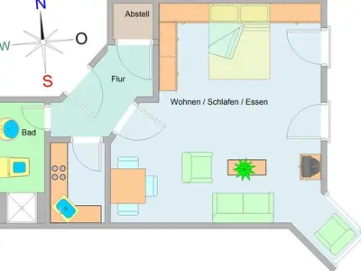 Ferienwohnung für 2 Personen (42 m²) in Ostseebad Kühlungsborn 4/10