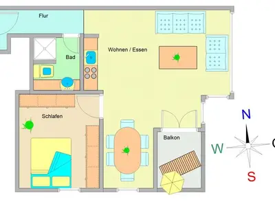 Ferienwohnung für 4 Personen (52 m²) in Ostseebad Kühlungsborn 3/10
