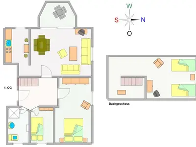 Ferienwohnung für 5 Personen (82 m²) in Ostseebad Kühlungsborn 3/10